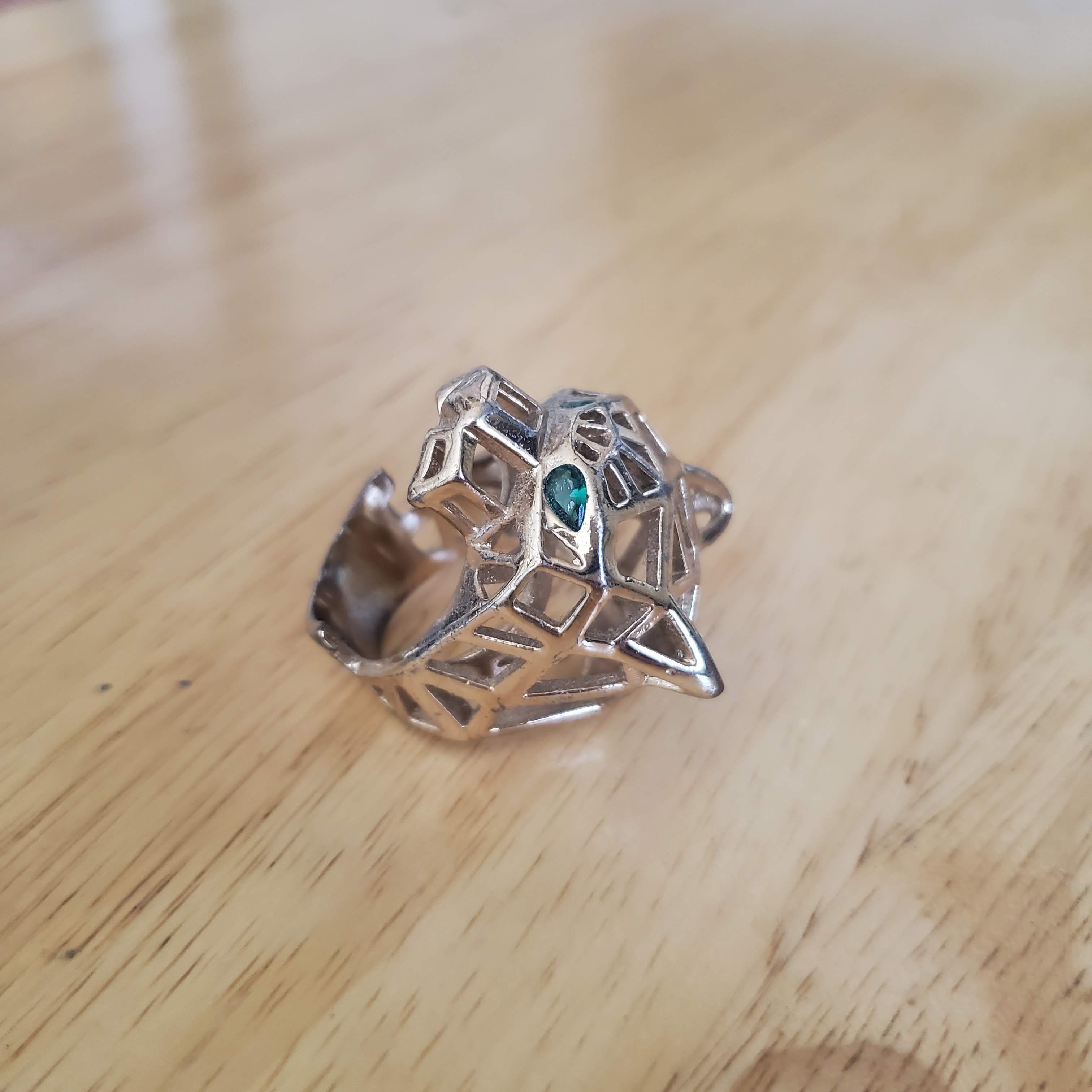 Gold Jaguar Head Ring 15$